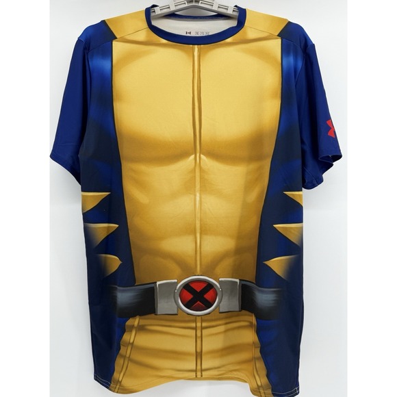 Under Armour Wolverine Alter Ego Compression Shirt 2XL Mens Heat Gear‎ Marvel - Picture 1 of 11